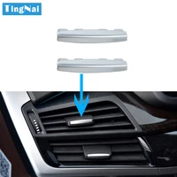 upgraded front door air conditioning chromeplate vent slider toggle piece for bmw x5 x6 f15 f16 2014 2018