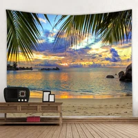 charming sea view tapestry wall hanging indian mandala tapestry hippie tapestry boho wall cloth