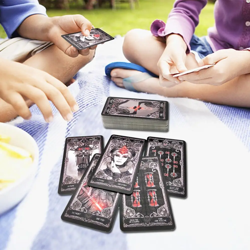 Темный Таро игрушка настольная игра английская тайна divination женские вечерние