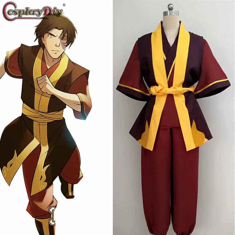 Костюм для косплея сделай сам Аватар последний пневматический принц Zuko Azula