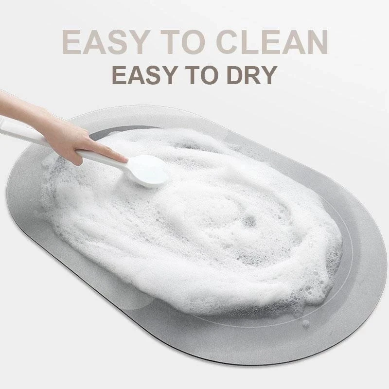 super absorbent bath mat quick drying bathroom rug non slip entrance doormat nappa skin floor mats toilet carpet home decor free global shipping