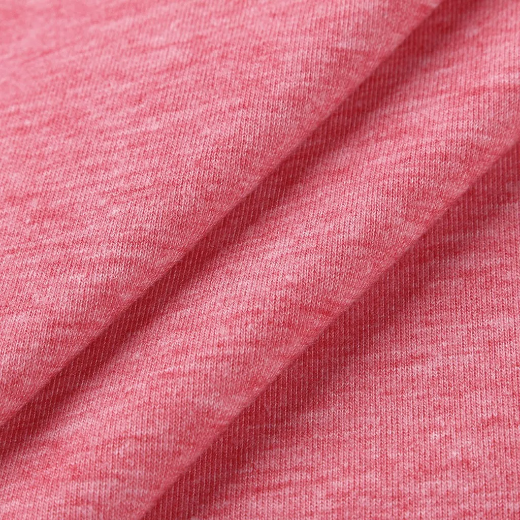 

TELOTUNY Women's long sleeve Nursing Top maternity Blouse clothes Pregnant t-shirt solid Breastfeeding Shirt tops ZS04