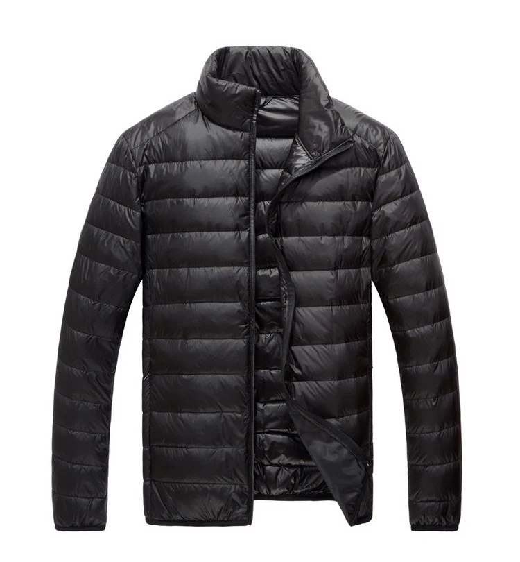 

Мужская зимняя куртка, пальто 2019, мужские теплые куртки, мужские однотонные, с воротником-стойкой, на молнии, толстые пальто размера плюс 5XL