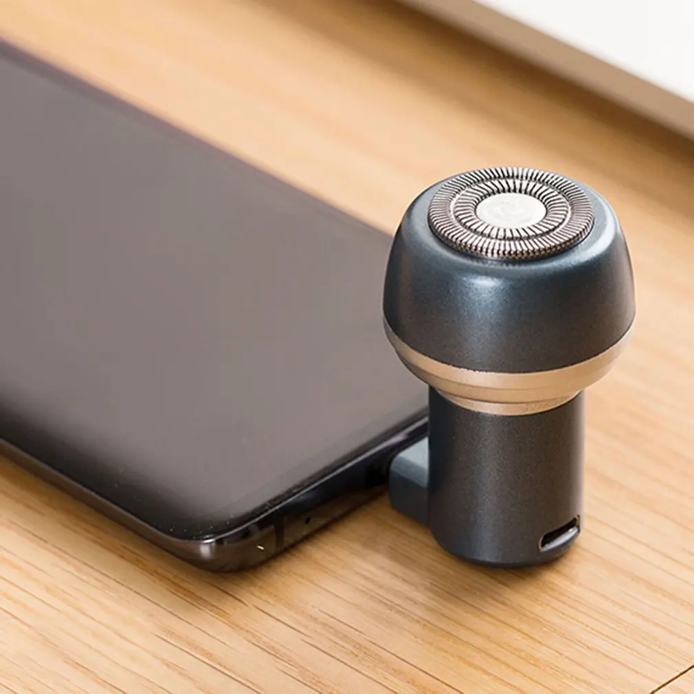 Портативный мини Магнитный Мобильный телефон бритва профессиональный