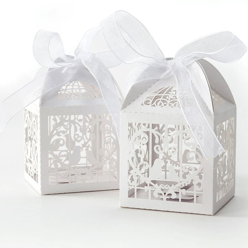 1 шт. коробка конфет с лентой|Подарочные сумки и упаковка| |