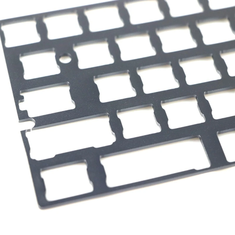 

Gray Positioning Board 60% Aluminum Mechanical Keyboard Plate Support GK64 DZ60 GH60 CNC Support Split Spacebar Spacebar