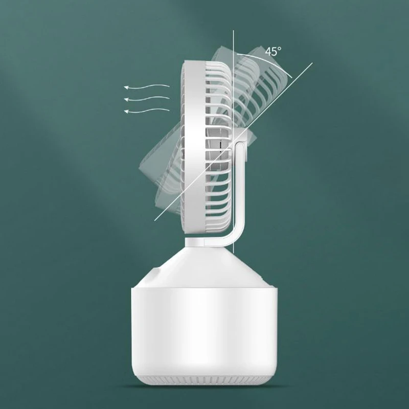 

Portable Handheld Folding Fan USB Rechargeable Air Conditioning Humidifier Humidifying Cooler