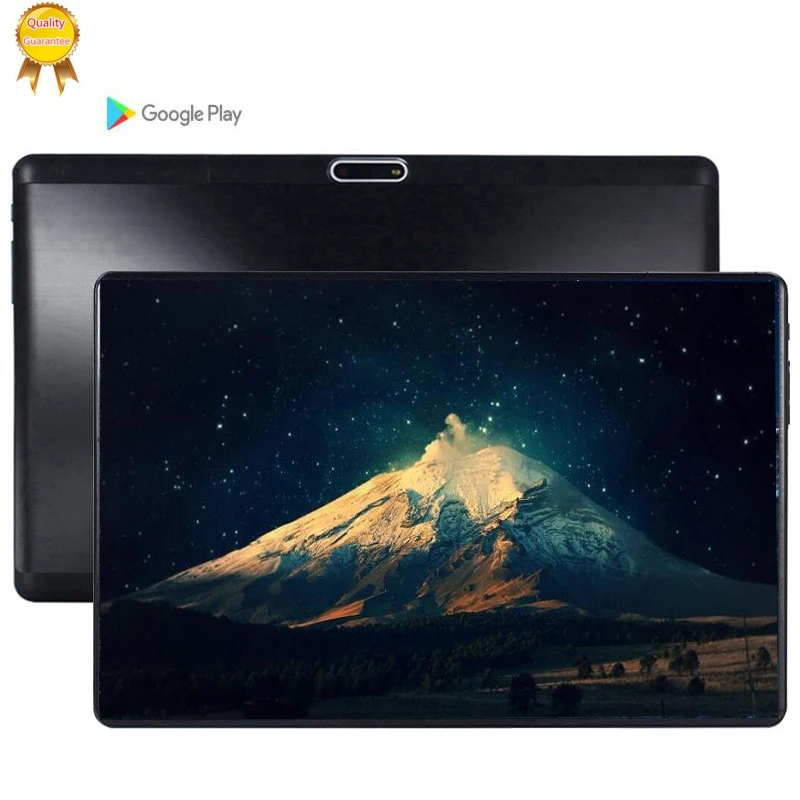 MTK6753 10 1 дюймовый планшетный ПК Android 9 0 6 ГБ ОЗУ 128 Гб 64 ПЗУ 8 Восьмиядерный две камеры