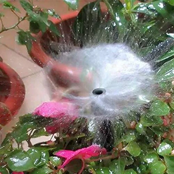 

100 Pcs Adjustable Flow Drip Emitters 360 Garden Lawn Irrigation System Transmitter Nursery Ground Sprinkler For 4/7mm Hose