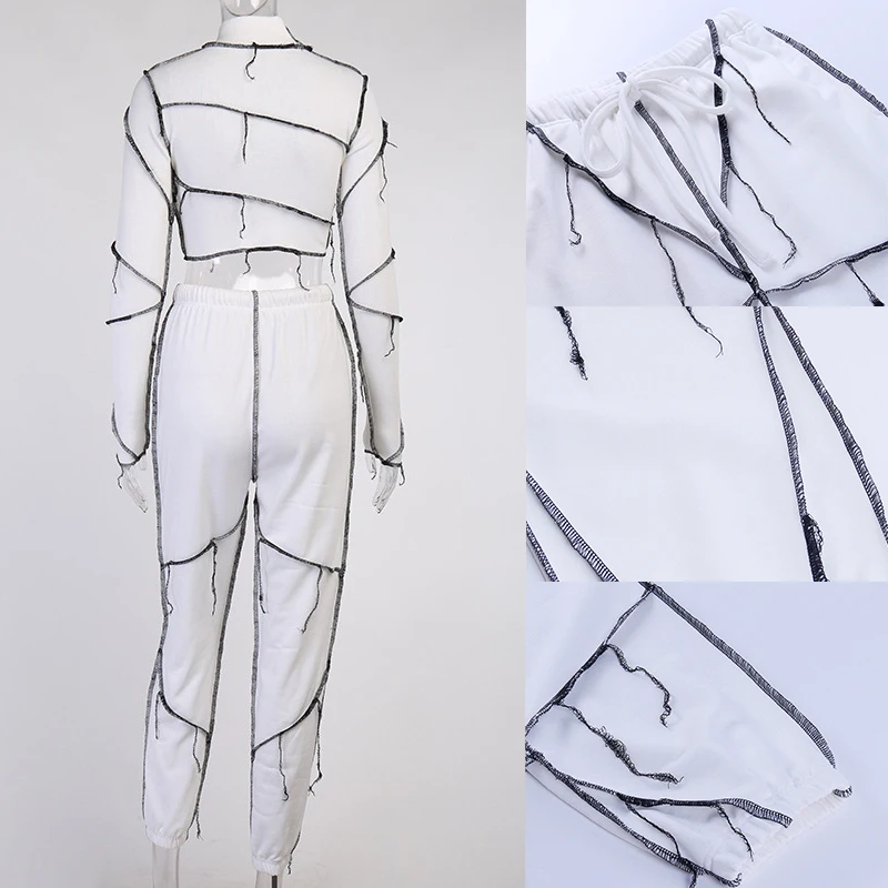 

Giyu Fashion Two Piece Set Women 2021 Winter Pullover Turtleneck Sweatshirt Pants Set Casual Sport Set Women Tracksuit Outfits