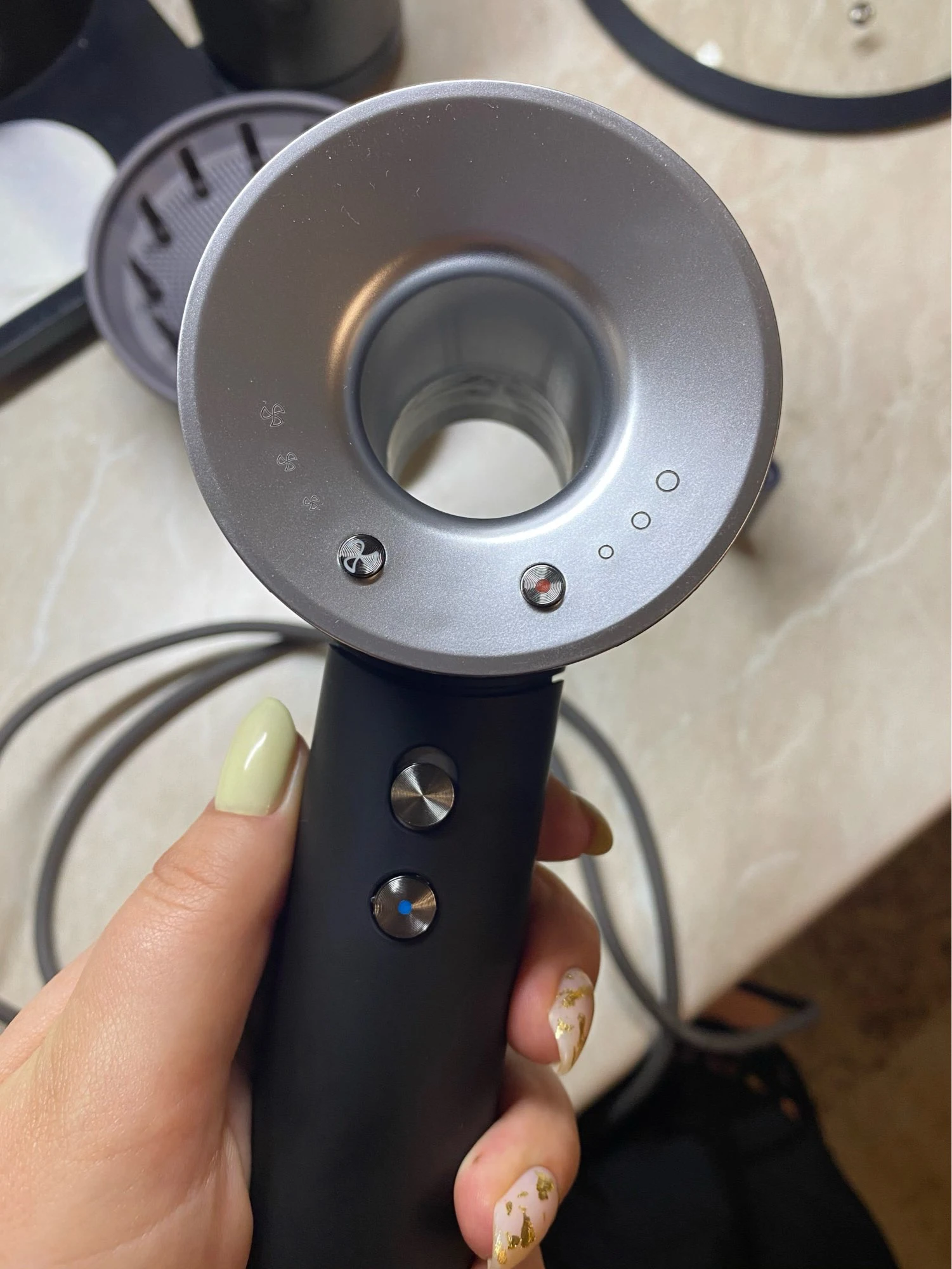 Профессиональный фен для салона с функциями Мощный воздушный и холодный воздух