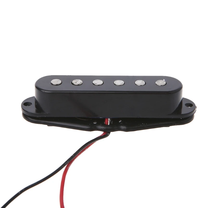 

1Set Guitar Pickup SSS Single Coil for st Black 6 String W0YB