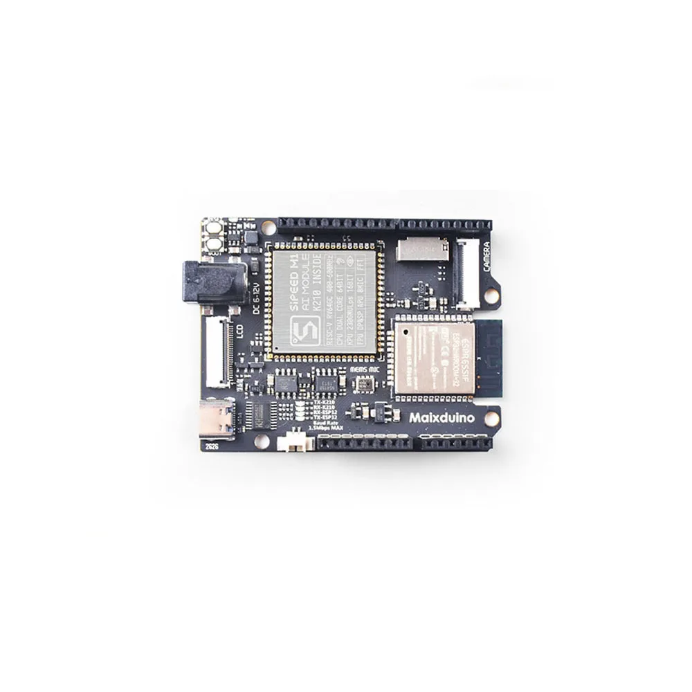 

AiSpark Sipeed Maix Duino Kit K210 RISC-V AI + LOT ESP32 с камерой GC0328 и экраном 2,4 дюйма