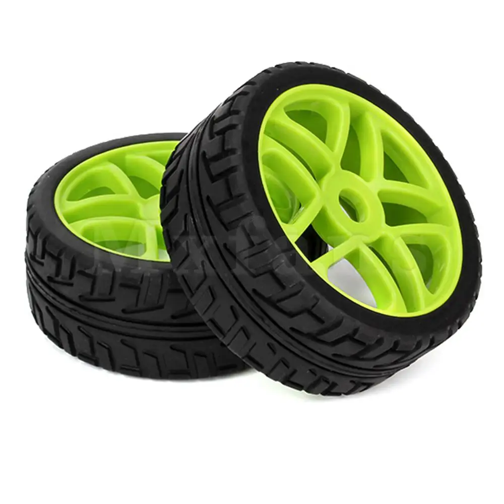 

Mxfans 4PCS RC 1:8 Off-road Car Star Hub Grip Grain Tires Good Abrasion Resistance