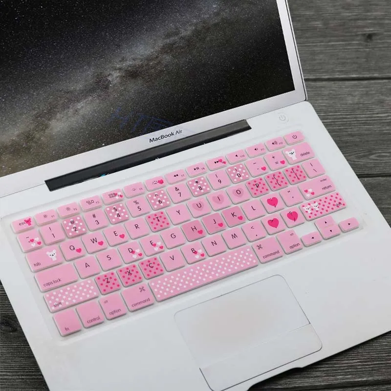 Силиконовая Защитная пленка для Apple Macbook Pro Retina 13 15 17 дюймов цветная Mac book Air 3 |
