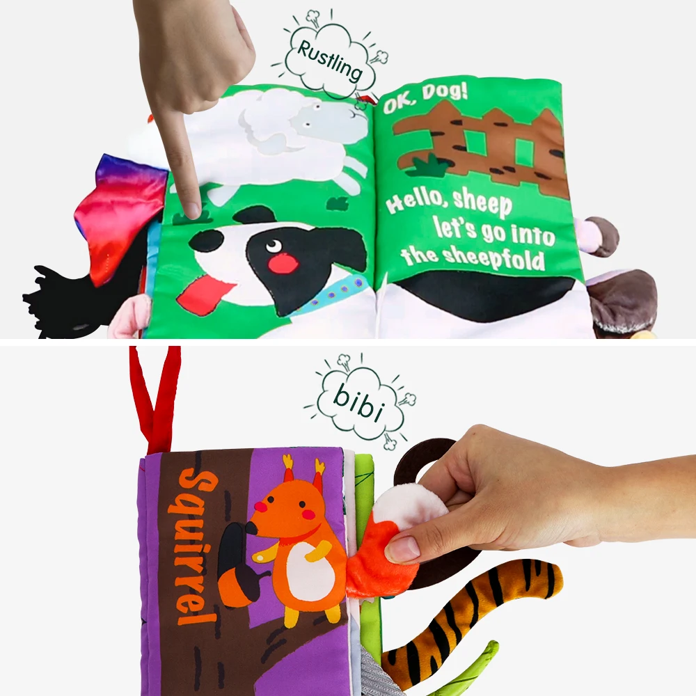 Книжка детская из ткани 3 вида|Чтение| |