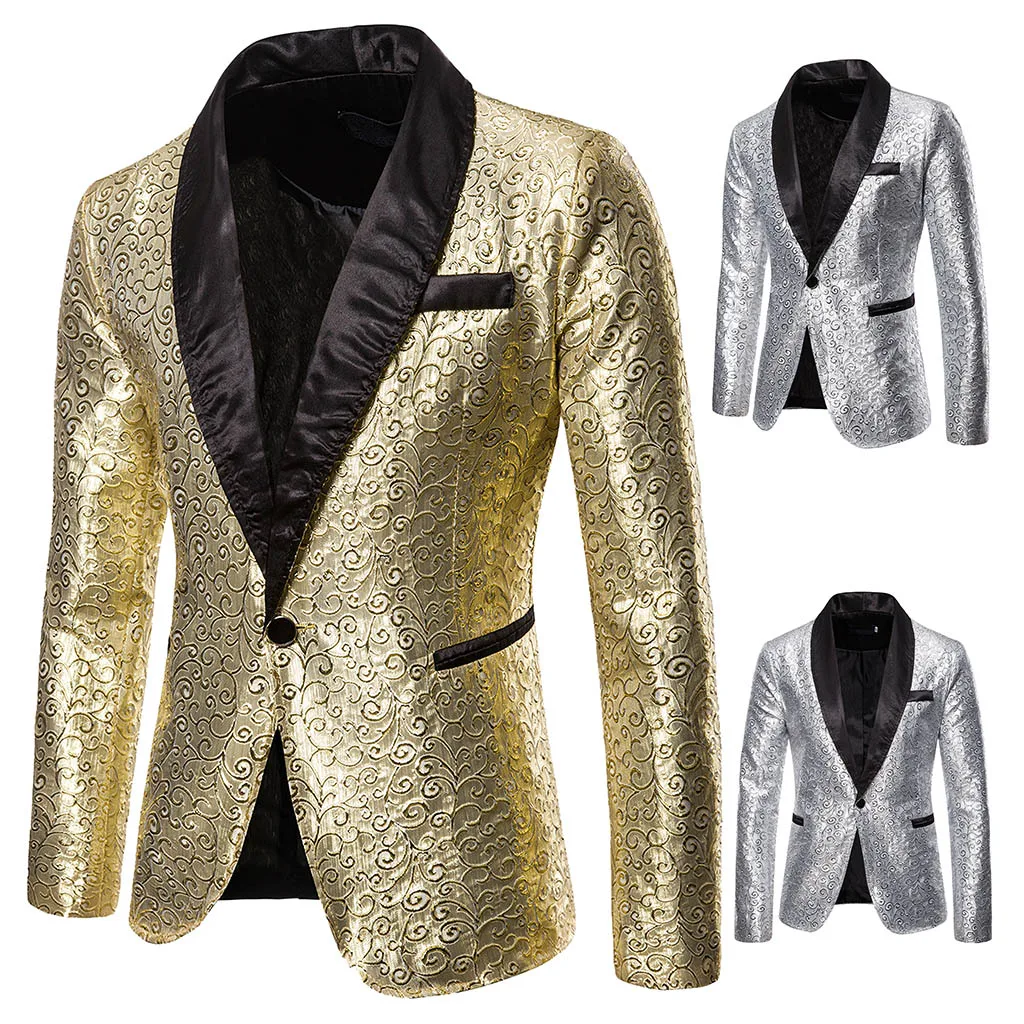 MJARTORIA мужской осенний костюм большой размер подол одна кнопка Блейзер Пальто