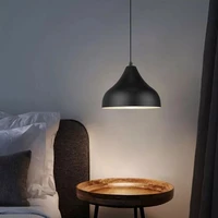 modern whiteblack lighting luxury restaurant bar bedroom dining room kitchen pendant lamp ceiling iron led haning light fixture