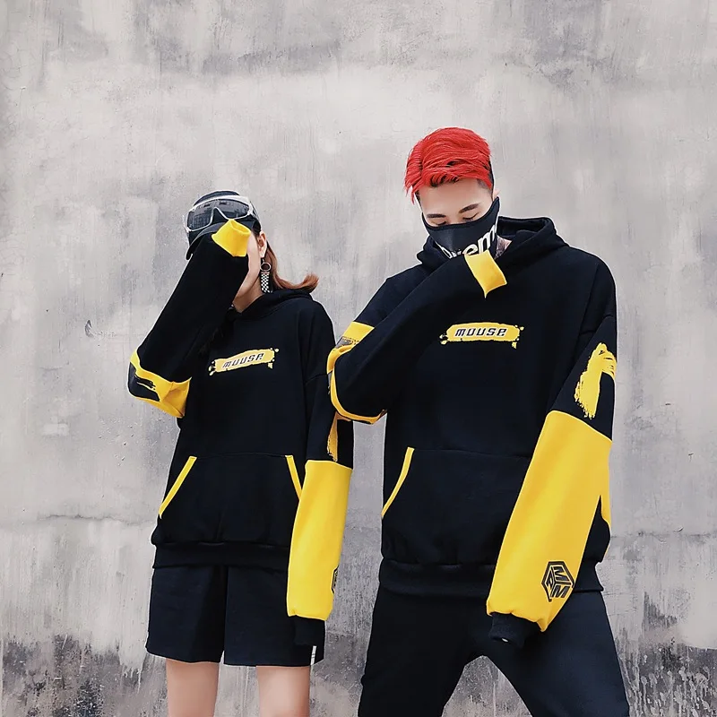 Модные хип-хоп женские мужские толстовки Зимние Повседневные пуловеры с