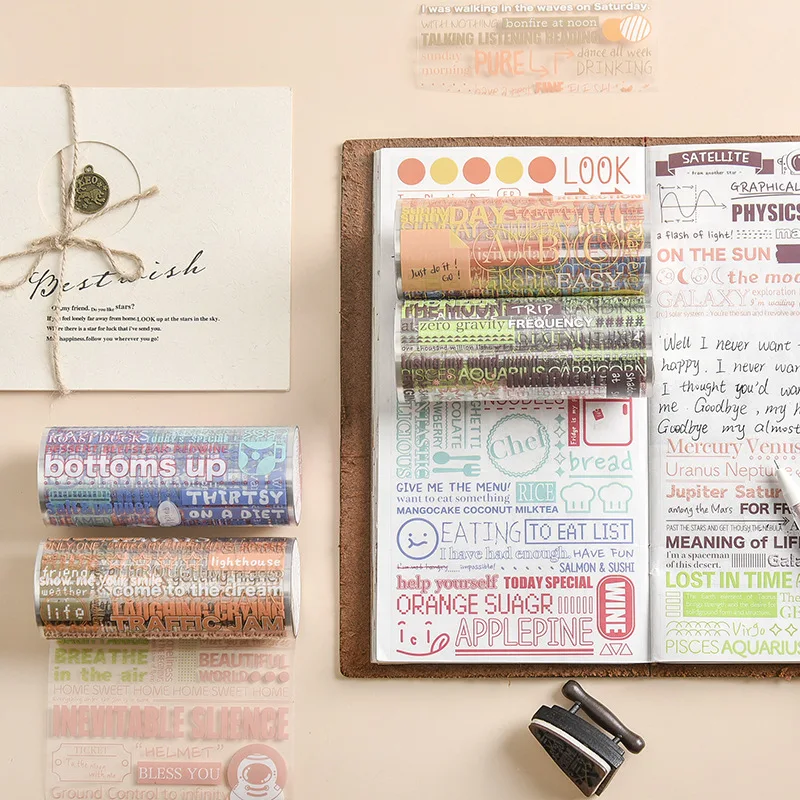 Креативные прозрачные ленты для домашних животных Васи дневник DIY клейкие