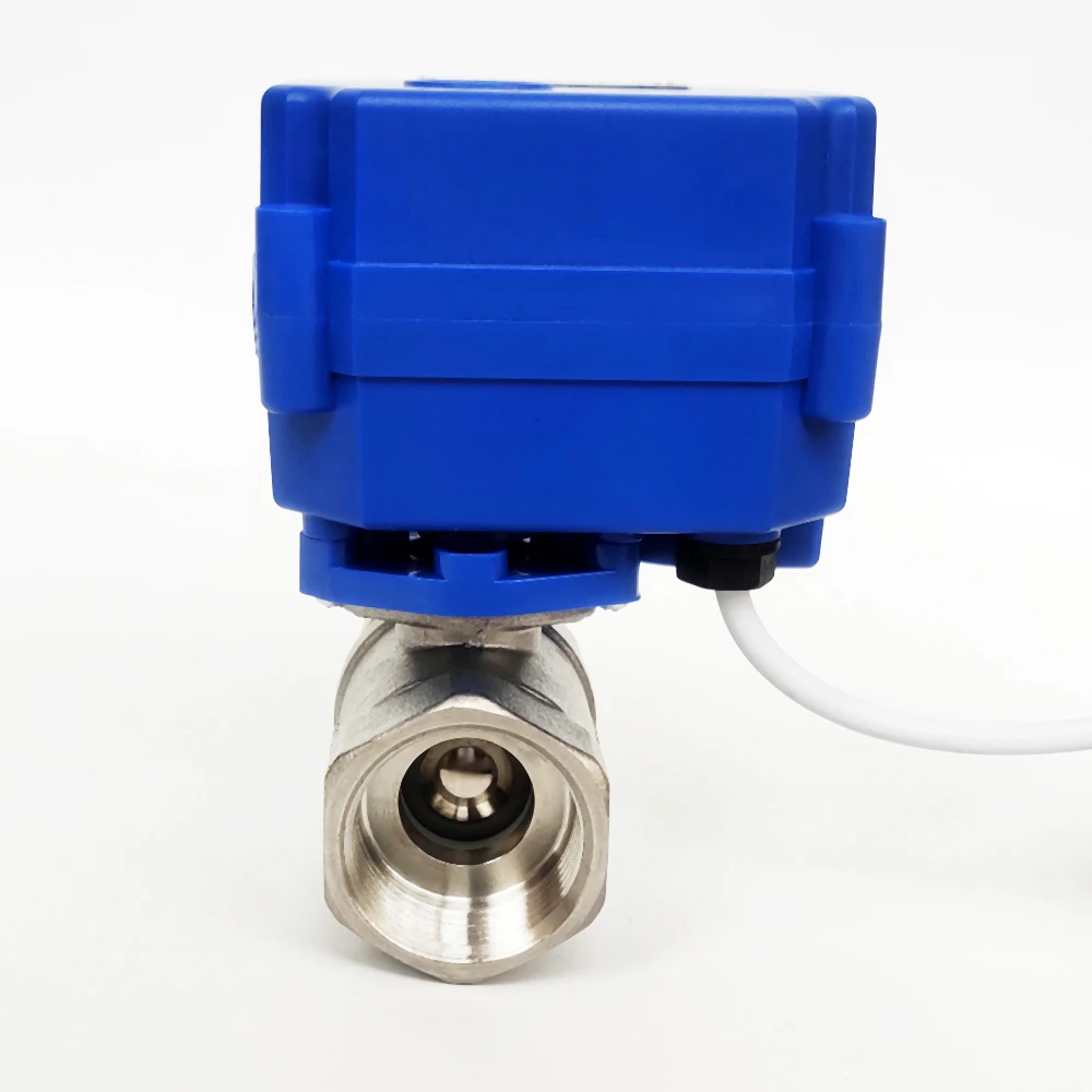 Миниатюрный Электрический шаровой кран 3/4 дюйма 5 проводов (CR05) моторизованный
