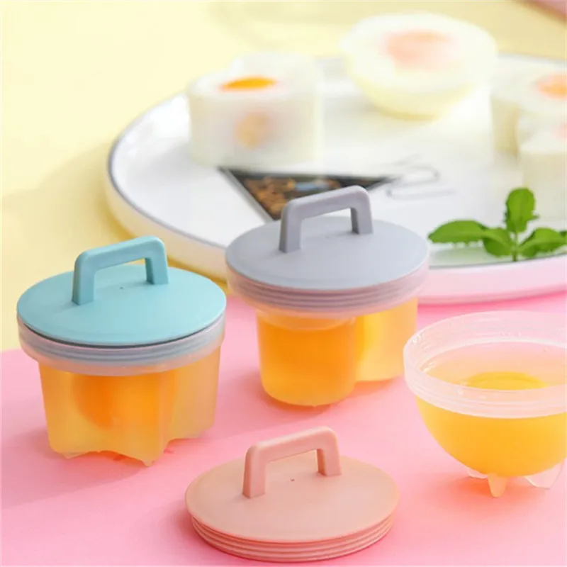 4 шт антипригарный силиконовый сердце образный Паровая камера для яиц домашняя