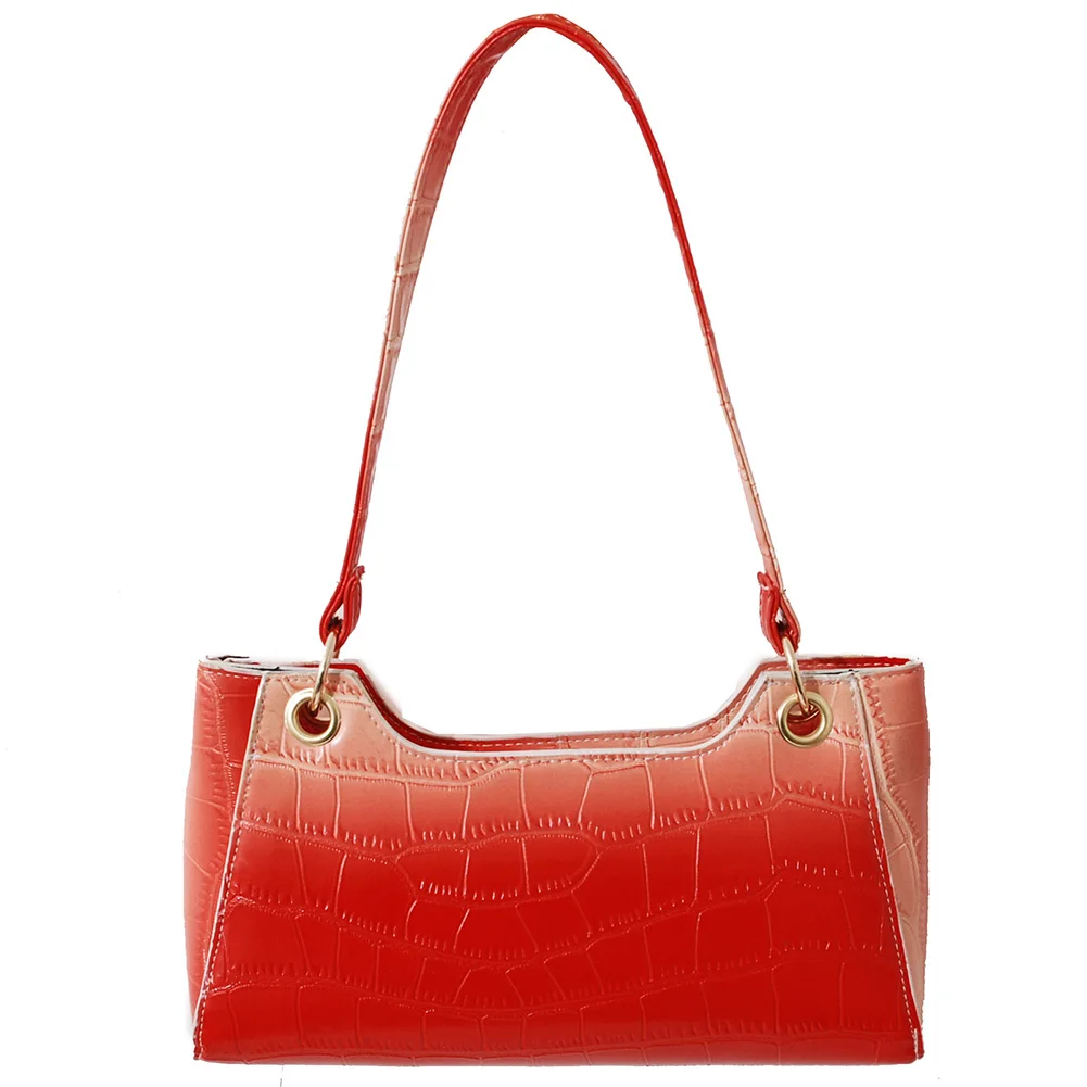 

2021 Summer Fashion Women Bags Leisure Ladies Zipper Alligator Pattern Underarm Bag Popular Simple Female Daily Bag