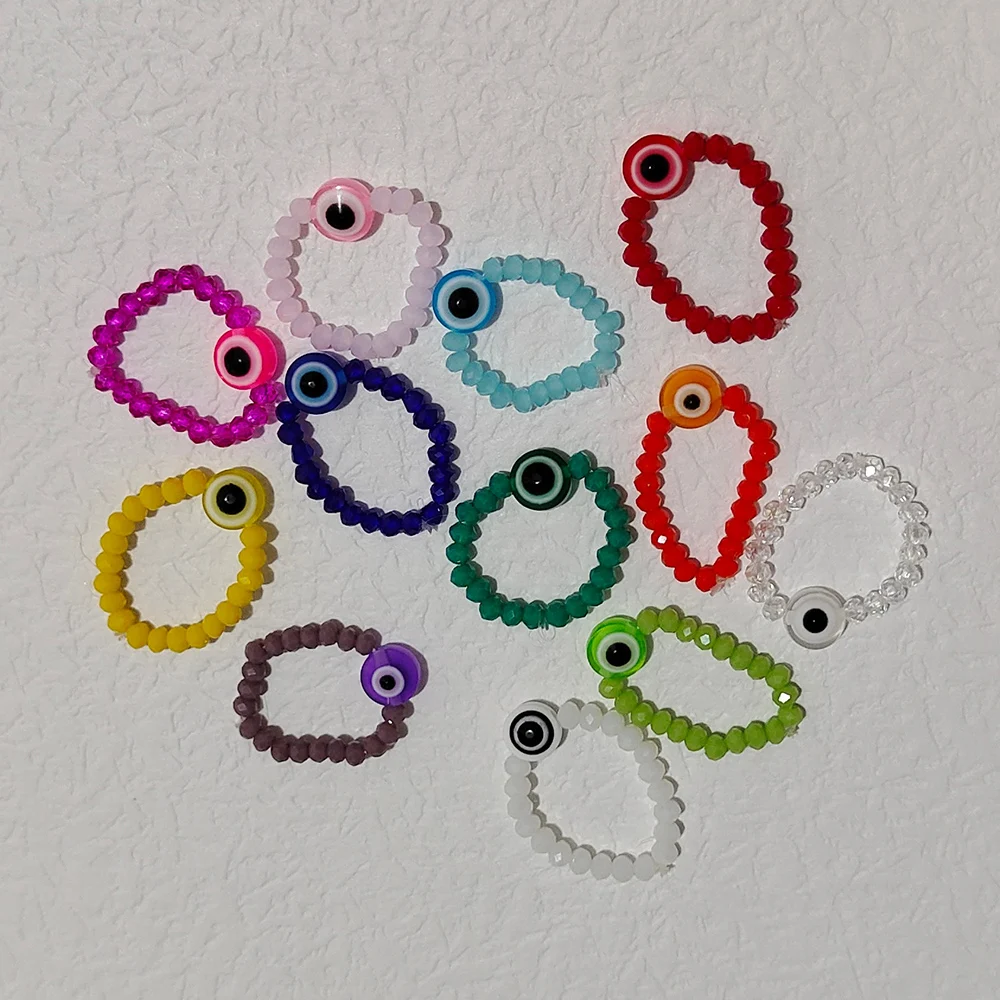 ZX модные кольца на удачу от сглаза для женщин новые ручной работы с кристаллами и