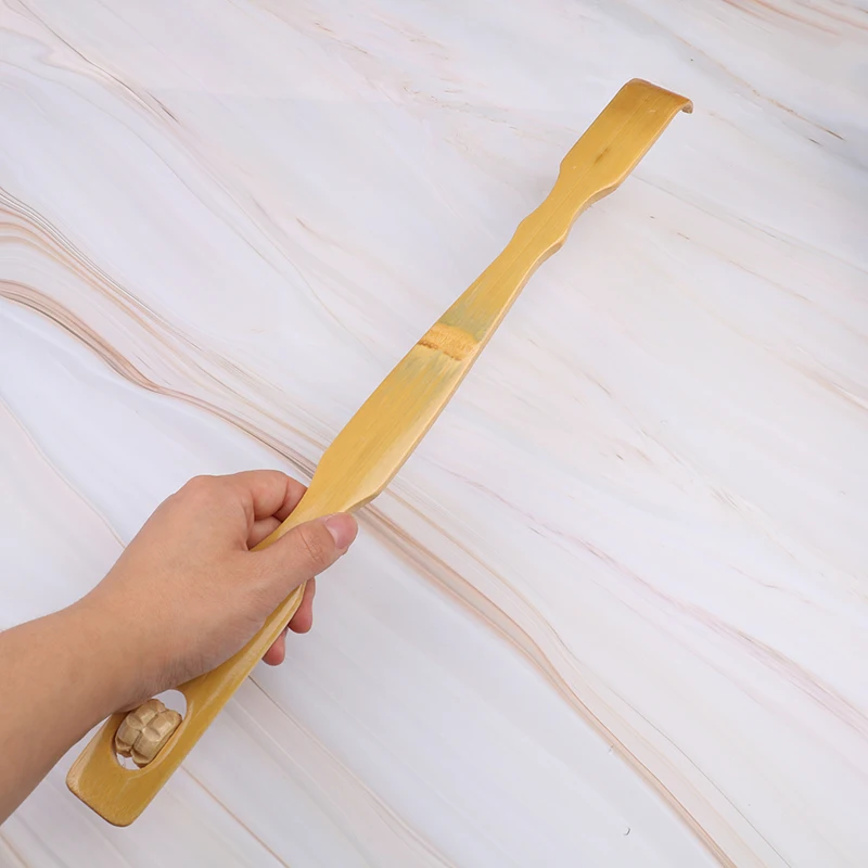 

1 шт. деревянный массажный ролик для зуда, длинный массажный ролик, ролик для тела, ролик для спины, бамбуковый массажер, чесалка для спины, вы...