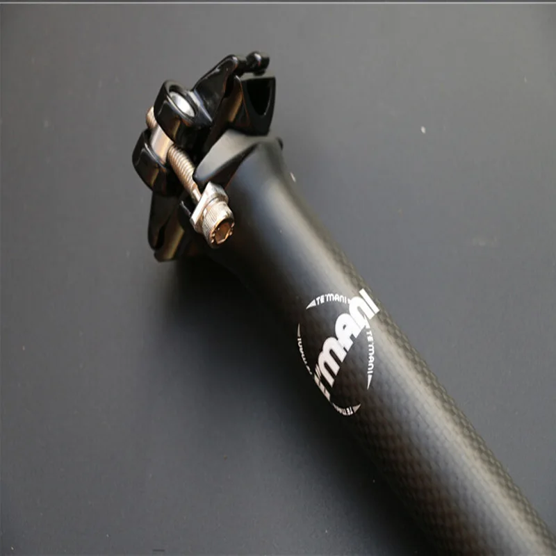 3K полностью углеродный Подседельный штырь для шоссейного велосипеда MTB труба