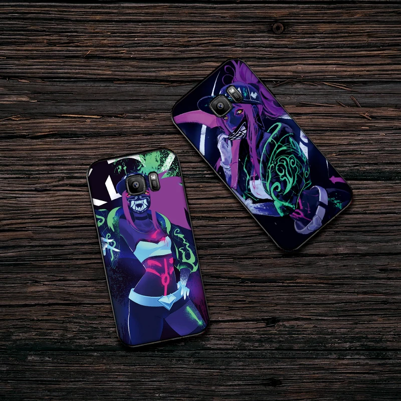 Чехлы для samsung S8 S9 S10 Plus League of Legends NOTE 8 9 M10 M20 M30 S6 S7 Edge чехол телефона подарок |