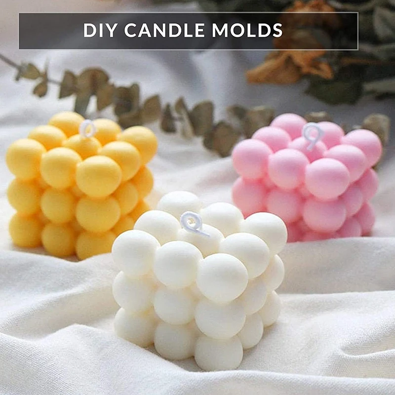 

Mousse Cake Mold Silicone Baking Mold Silicone Moldcube-Mold for Cakes, Bread, Jelly, Muffins