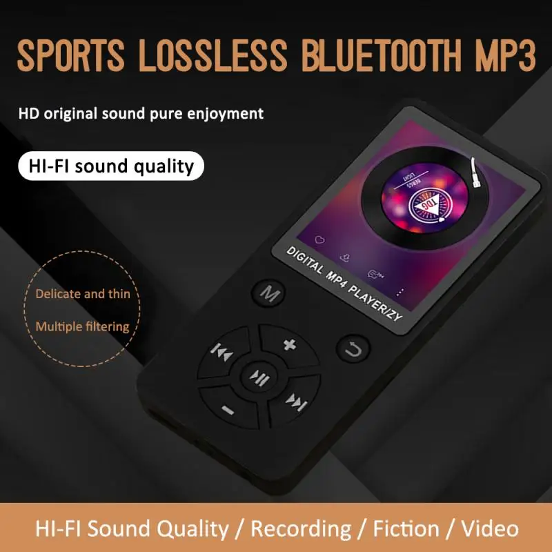 2020 мини портативный MP3 музыкальный плеер MP4 media AMV видеоплеер с поддержкой FM радио