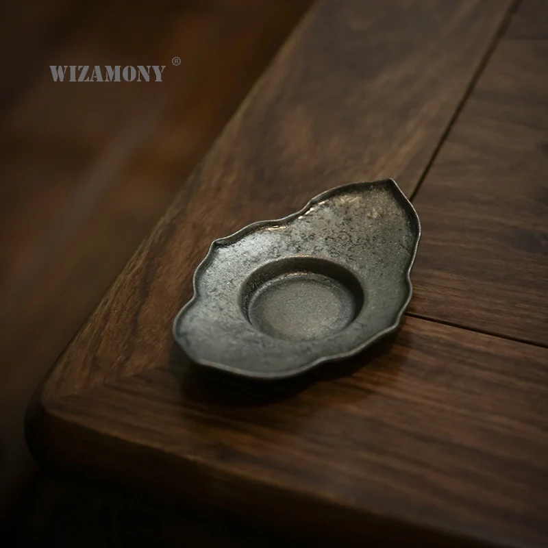 

WIZAMONY в японском стиле ретро чайная тарелка кунг-фу чайный поднос подстаканник блюдце чайная чашка Базовая чайная церемония нулевой чайный ...