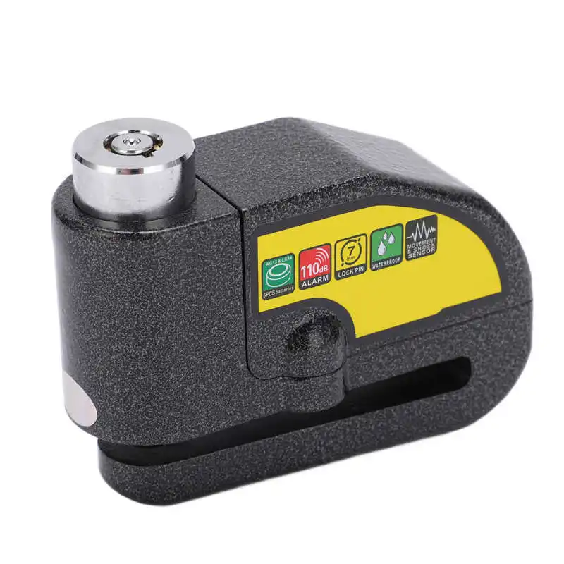 Велосипедный замок с дисковым тормозом охранная сигнализация водонепроницаемый