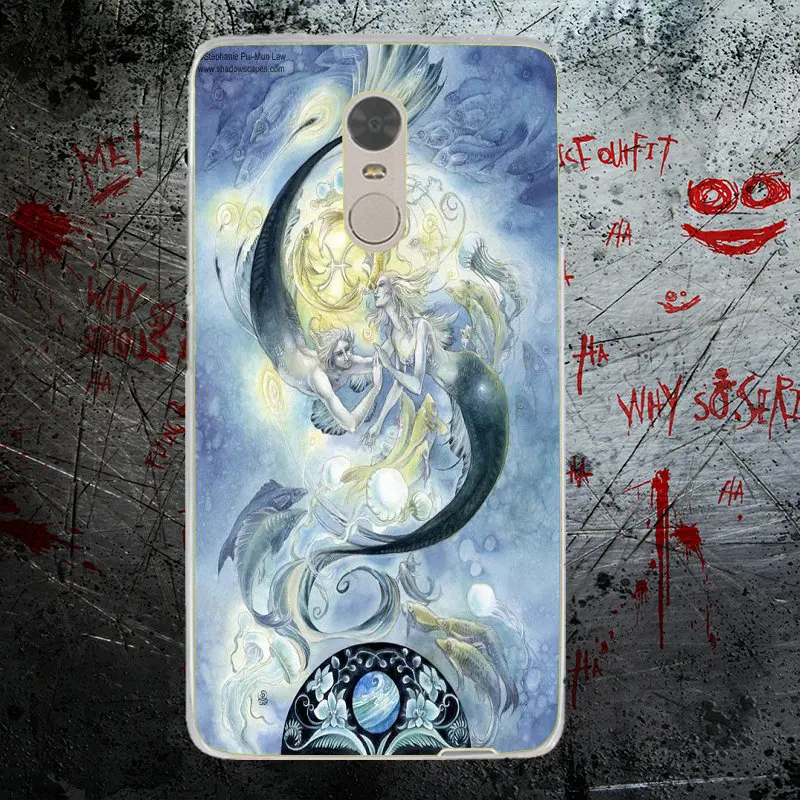 Мягкий чехол для телефона из ТПУ Xiaomi Redmi Mi Note 4X 2 3 3S 4A 5 6 5S 5X 5A 6X Pro Plus Koi Yin Yang Fish |