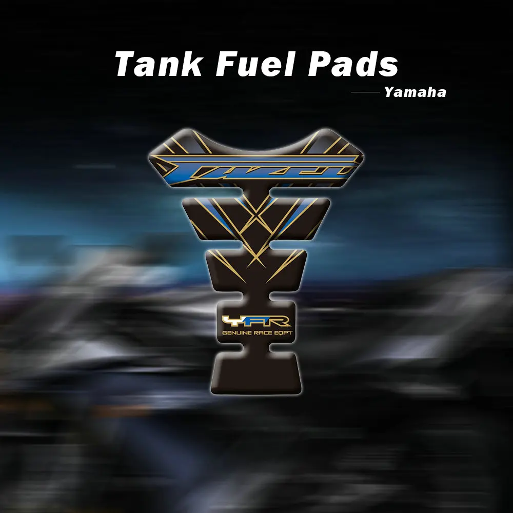 

3D Tank Pad Decals Motorcycle Sticker Fuel Tank Pad Protector Stickers Decals for Yamaha Fazer 600 1000 FZS