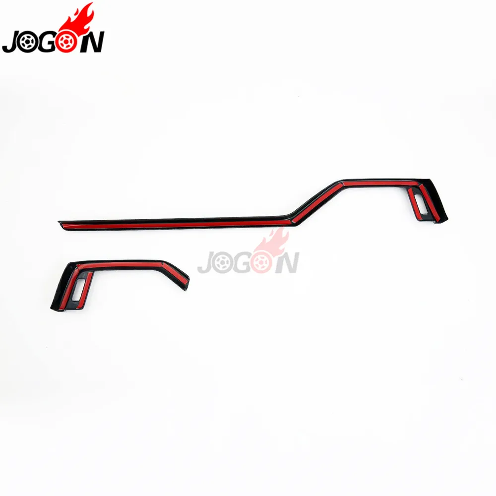 

Car Styling Decoration Interior Front Dashboard Side Air Vent Outlet Cover Trim Sticker For Toyota RAV4 2019