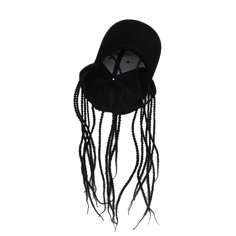 

Unisex Wig Hair Dreadlocks Cap Braid Sun Visor Hats Novelty Party Birthday Hippie Hat Funny Costume Gag Halloween Hip Hop Gorro