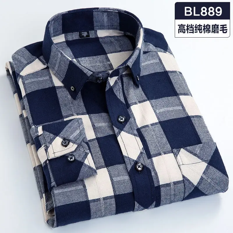 Мужская Фланелевая рубашка с длинным рукавом размера плюс 5XL 6XL 7XL 8XL, хлопок, высокое качество
