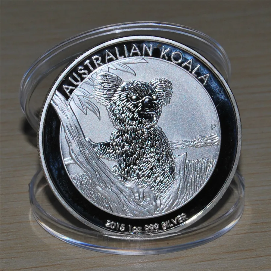 2015 P австралийская монета в виде животного из дикой природы Перта 1 Тройная унция