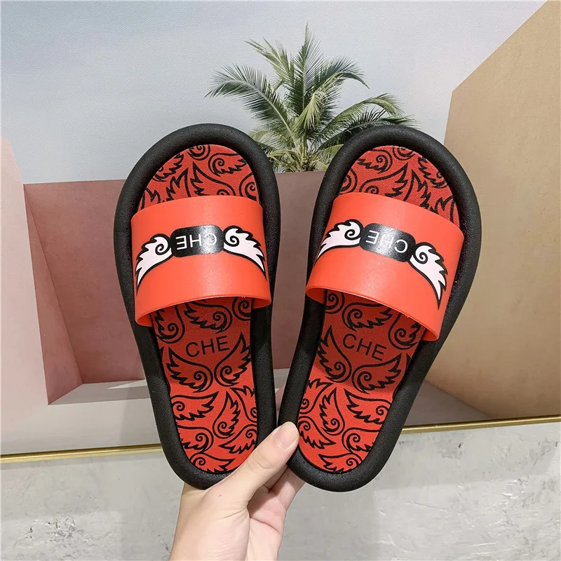 

2021 Summer Indoor Womans Home Slippers Soft bottom Non-slip Flat with Ladies Bath Slides Plus Size Bathroom Hotel Women Sandals