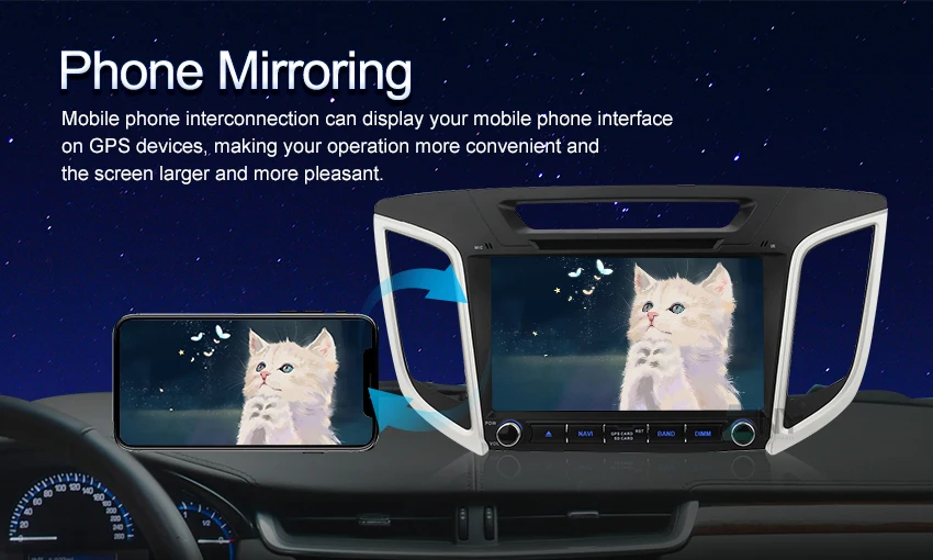 " Android 9,0 автомобильный DVD для hyundai Creta IX25 Авто Радио FM RDS стерео WiFi gps Навигация резервная камера