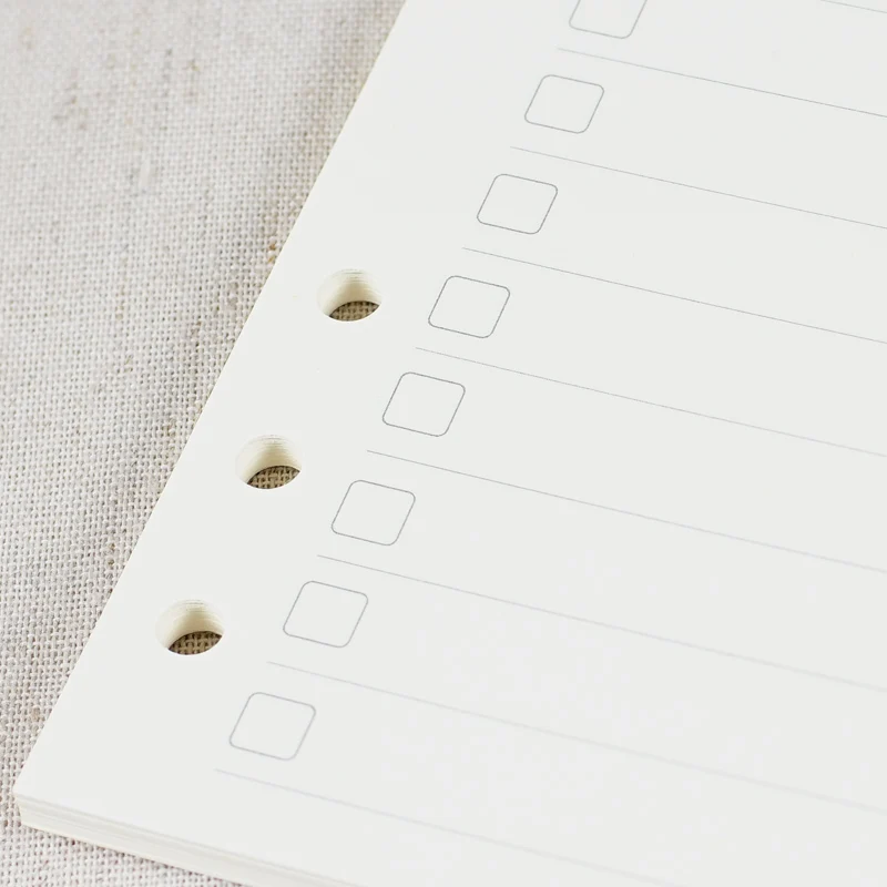 B5 блокнот со свободными листьями пополнение спирального переплета внутренняя