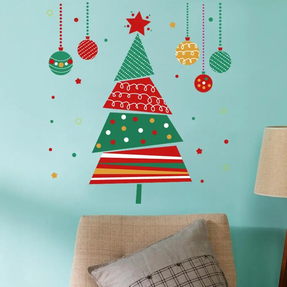 Наклейки на стену сделай сам с надписью Merry Christmas|Наклейки стену| |