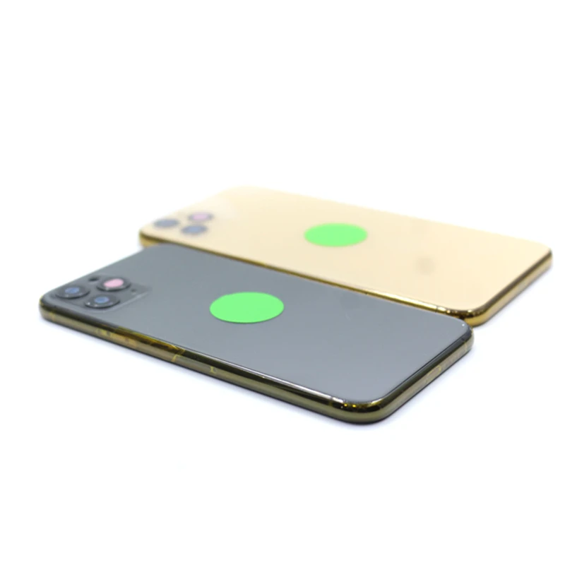 

High Quality Battery Back Glass Cover With Middle Frame SIM Tray + Side Buttons Housing No Flex Cable For iPhone 11 Pro Max