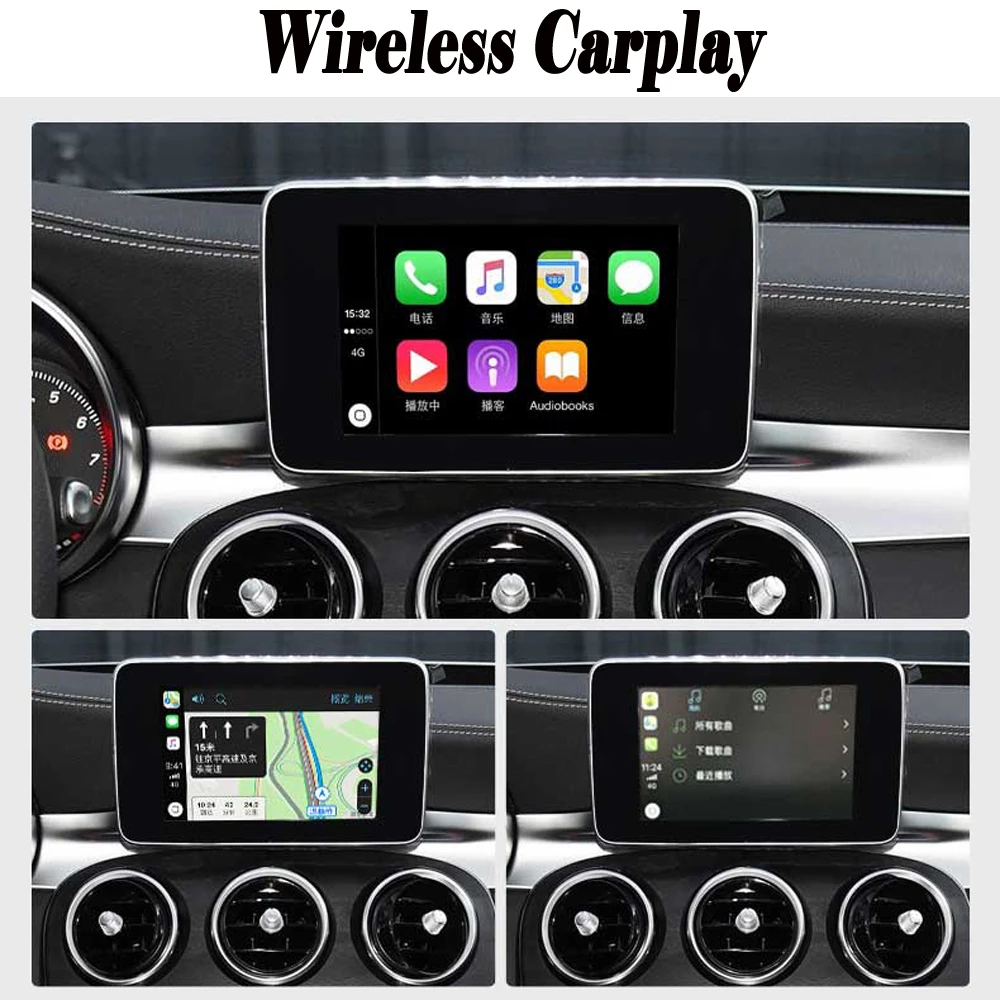Для Mercedes Benz MB W177 W164 wnt463 g 2009 ~ 2020 Carplay задняя камера Android Авто адаптер Интерфейс