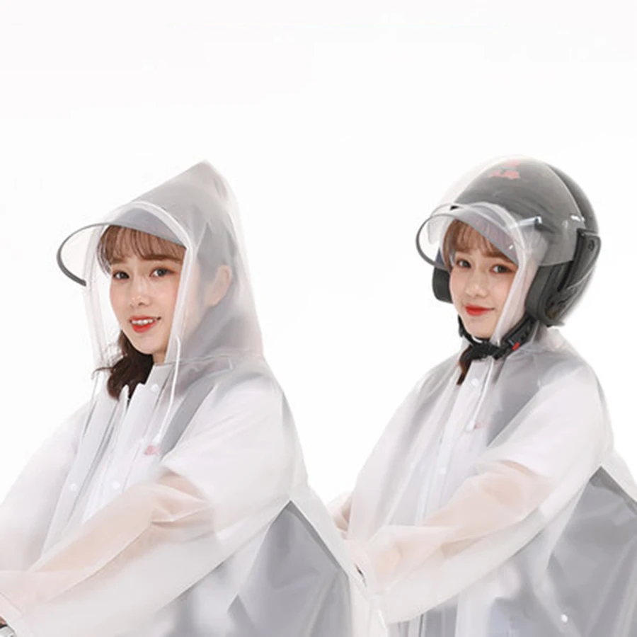 Outdoor Rain Coat Yellow Waterproof Women Ladies Long Bicycle Clear Motorcycle Poncho Raincoat Kids Men Pvc Overall 60A0218 | Дом и сад