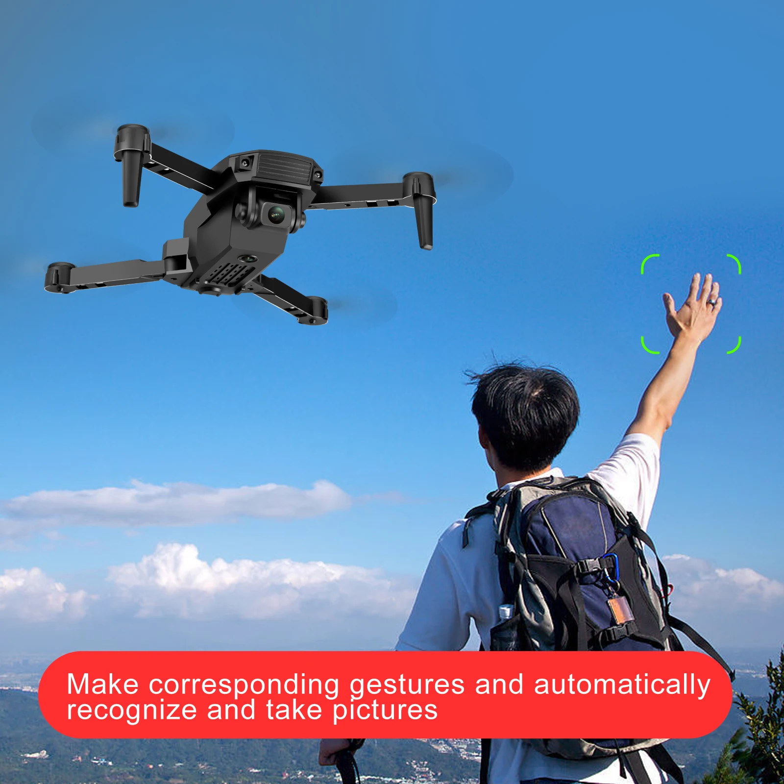 

2021New S70 Pro Mini Drone 1080P 4K HD Wide Angle Camera WiFi Fpv Air Pressure Altitude Hold Foldable Quadcopter RC Dron Boy Toy