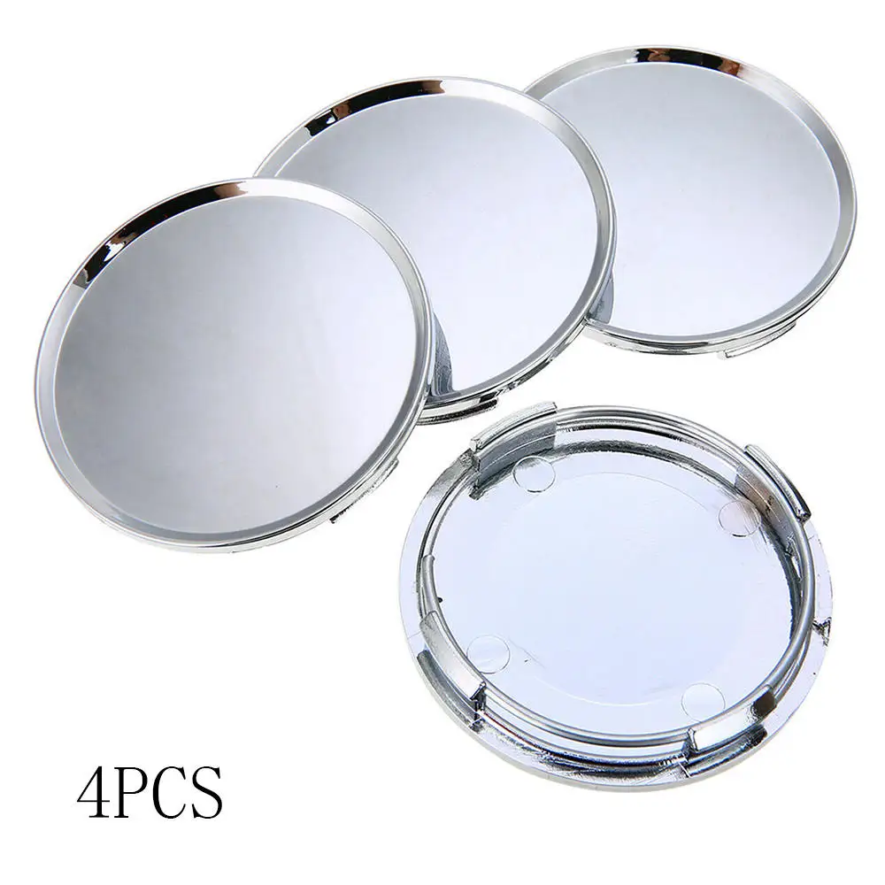 4 шт. Универсальный 63 мм * 58 колеса автомобиля ступицы центр крышки без эмблемы